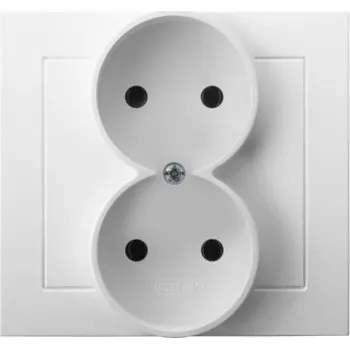 Elektrická zásuvka Ospel Elektrická Zásuvka zásuvka bílá