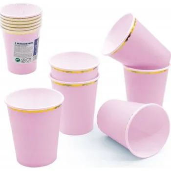 Růžové hrnky s ražbou za tepla (hot-stamp)