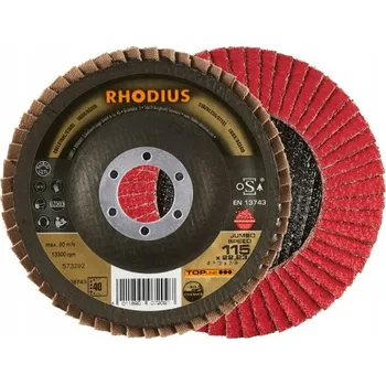 Brusný kotouč KOLA RHODIUS LAMELOVÝ KOTOUČ 125X22,23 K60 JUMBO