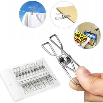 Kolíček na prádlo Kolíčky na prádlo z Z Nerezové Oceli, pevné a odolné, Kolíčky x20