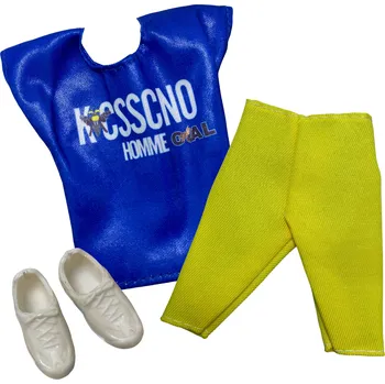 Doplněk pro panenku OBLEČENÍ pro PANENKU KENA Sada oblečení komplety OBLEČENÍ boty KEN DOPLŇKY