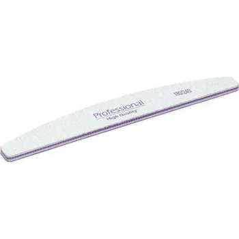 Pilník na nehty Professional 180/240 šedo-fialový