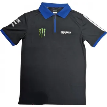 Pánské tričko Pánská polokošile Monster Yamaha HULL černá Velikost: XS