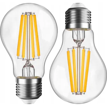 Žárovka LED žárovka Genixgreen E27 7W 2 ks, 1200 Lumenů, Teplá bílá 2700K