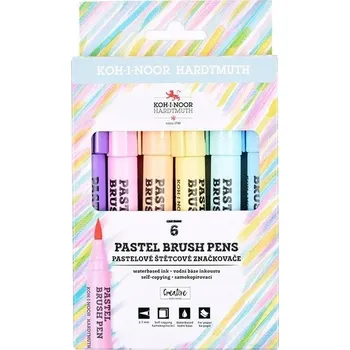 FIXY ŠTĚTCOVÉ PASTELOVÉ 6 BAREV