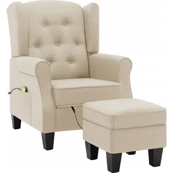 Křeslo VidaXL Tradiční křeslo béžové