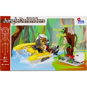 ostatní stavebnice ALLEBLOX STAVEBNICE DŽUNGLE MOTOROVÝ ČLUN ŠERIF
