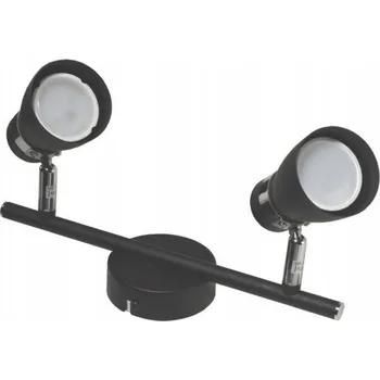 Lampička Bodové svítidlo DEZ 2xGU10/30W/230V černá