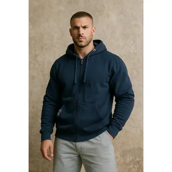 Pánská mikina Pánská mikina se zipem LEGAL LIFE Total Basic Navy velikost: 4XL