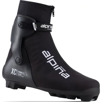 Běžkařské boty ALPINA ACTION COMBI JUNIOR Barva: Černá, Velikost: 35