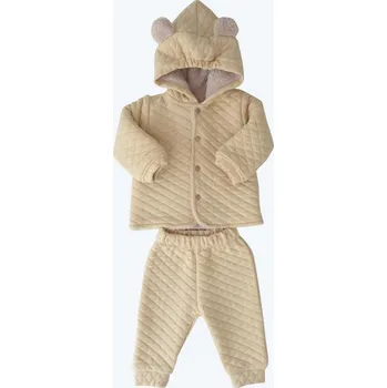 Kojenecké oblečení kitikate 2DÍLNÁ PROŠÍVANÁ SOUPRAVA - S45303 Velikost: 2 - 3 ROKY