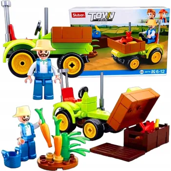 ostatní stavebnice Stavebnice Sluban Town M38-B0776 Farma 82 dílků