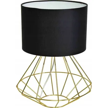 Lampička Stolní lampa Milagro Lupo Black černá, žlutá 60 W