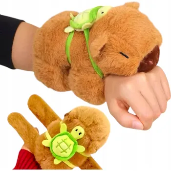 plyšák Kapybara na ruku plyšová hračka zvířátko plyšák