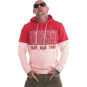 Pánská mikina Pánská mikina Yakuza s vadou HOB 21008 red velikost: XL