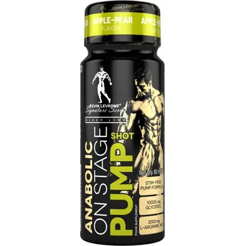 Anabolizér Kevin Levrone Anabolic On Stage Pump Shot 60 Ml Jablko Hruška Před Tréninkem