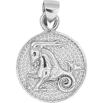 Přívěsek Stříbrný přívěsek měsíční znamení Kozoroh