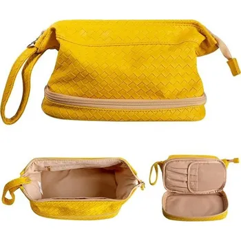 Abiudeng Kosmetická taška Průhledná toaletní taška Toaletní taška - Dámská kosmetická taška Velká