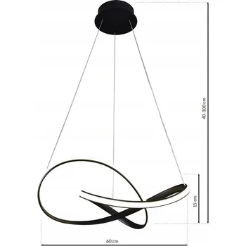 Závěsné svítidlo Eko-Light ML6771, 1 světelný bod, integrovaný LED zdroj