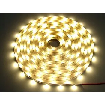 LED osvětlení LED pásek IP65 VODĚODOLNÝ 3000K TEPLÁ BÍLÁ 5m/600 LED