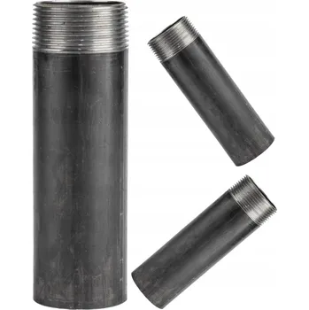 Vrták NÁTRUBEK TRUBKA OCELOVÁ ČERNÁ 1" ZÁVIT Ø 1'' DN25 DÉLKA 60mm