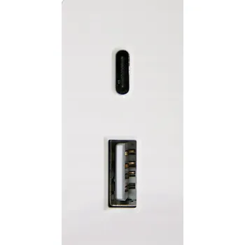 Elektrická zásuvka USB zásuvka do zdi MIUUN bílá