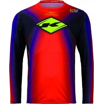 Moto bunda KENNY RACING TEPLÁKOVKA CROSS/ENDURO TRACK FOCUS ČERVENÝ, ČERVENÁ BARVA, VEL. XXL