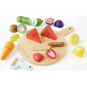 Kuchyňské prkénko Krájecí prkénko s jídlem Le Toy Van