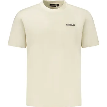 Pánské tričko Napapijri NP0A88TRSSMALLBOXSS Pánské tričko béžové 3XL
