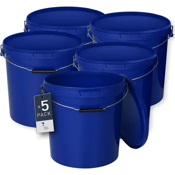 Dóza na potraviny Plastový kbelík s víkem 20 l