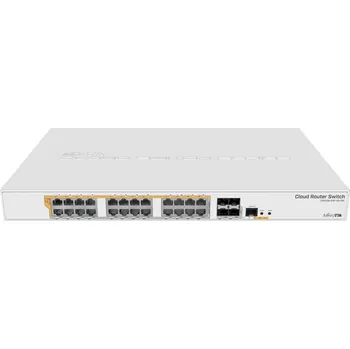 Switch Switch MikroTik CRS328-24P-4S+RM do racku 1U