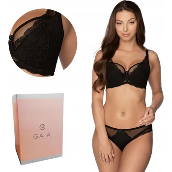 Podprsenka Gaia podprsenka polovyztužená černá velikost 70H