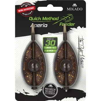 Nástraha MIKADO - Krmítko Quick Method Feeder Aperio vel. L 30 g 2 ks