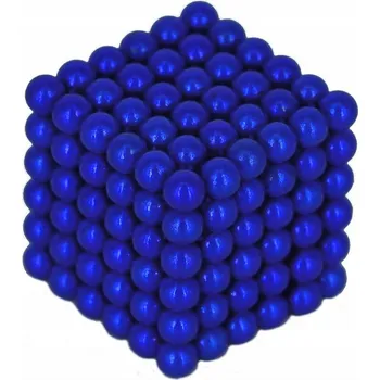 ostatní stavebnice NEOCUBE KULIČKY MAGNETICKÉ STAVEBNICE 216 KUSŮ 5MM NEODYMOVÉ MODRÉ