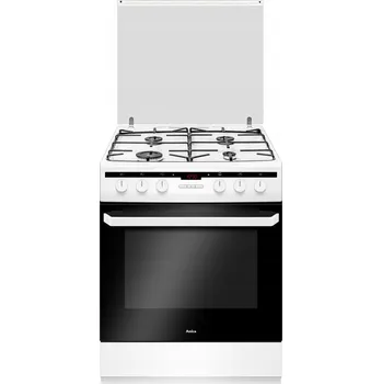 Varná deska Amica 618GEH3.33HZpTaNW Kombinovaný sporák (plynová varná deska a elektrická trouba)