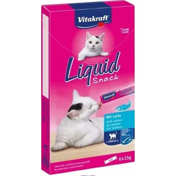 Pochoutka pro kočky Vitakraft lososová pasta 90 g