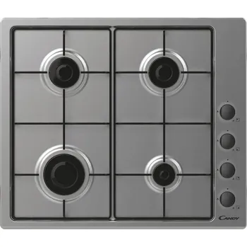 Varná deska Plynová varná deska Candy Idea CHW6LBX/4U2 59,5 cm 4 hořáky Nerezová ocel (Inox)