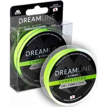 MIKADO - Dreamline Competition Fluo Green 150 m 0,16 mm/15,54 kg