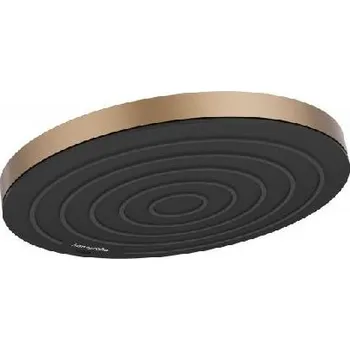 Sprchová hlavice Hansgrohe Hlavová sprcha 260, 1 proud, EcoSmart, kartáčovaný bronz - 24141140