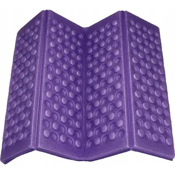 Karimatka Skládací karimatka / podložka na sezení – pěnová, turistická, Camo fialová