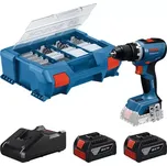 Aku vrtačka Bosch GSR 18V-65 Professional, 2x18V/4,0Ah GBA 06019N3207