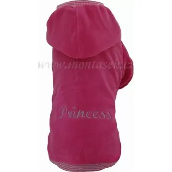 Obleček pro psa Mikina pro fenky růžová princess pro psa 38-44cm (Oblečky pro psy Grande Finale)