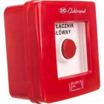 vypínač Nouzeový vypínač Elektromet 921442 2 R 12 A