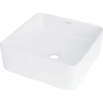 Umyvadlo Umyvadlo na desku čtvercové Deante Jasmin 34,5 cm bílé