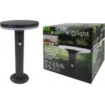 Osvětlovací sloupek kulatý Ecolight s integrovaným LED zdrojem 37 cm šedý