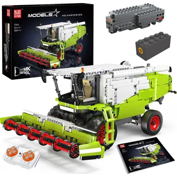 ostatní stavebnice Stavebnice Mould King 17014S dálkově ovládaný kombajn Claas Lexion 760 1347dílů