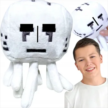 plyšák MINECRAFT PLYŠÁK ZE HRY BÍLÝ DUCH PLYŠÁK DUCH VELKÁ POSTAVA
