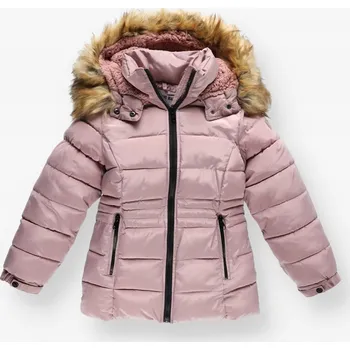 Chlapecká bunda RŮŽOVÁ PROŠÍVANÁ BUNDA O3A1408AE-DUSTY ROSE