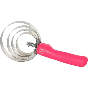 Čištění pro koně Imperial Riding Hřbílko kovové Imperial Riding, neon pink