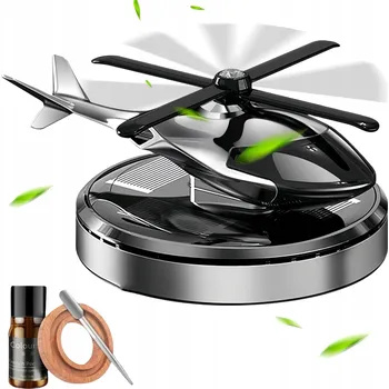 Autokosmetika VŮNĚ DO AUTA OSVĚŽOVAČ VZDUCHU SOLÁRNÍ OTOČNÝ HELIKOPTÉRA DÁREK